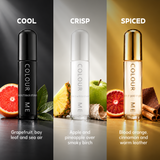 COLOUR ME White, Gold Homme, Black - 50ml Triple Set EDP