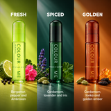 Colour Me Dark Green/Volt/Amber Eau de Parfum Triple Pack 3 x 50