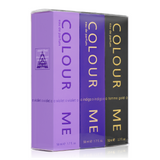 COLOUR ME Violet, Indigo, Femme Gold - 50ml Triple Pack EDP