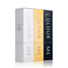 COLOUR ME White, Gold Homme, Black - 50ml Triple Set EDP
