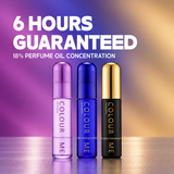 COLOUR ME Violet, Indigo, Femme Gold - 50ml Triple Pack EDP