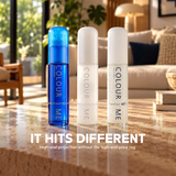 COLOUR ME Azure, White, Abstract Art - 50ml Triple Pack EDP