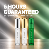 COLOUR ME Silver Sport, Gold Homme, Green - 50ml Triple Set EDP