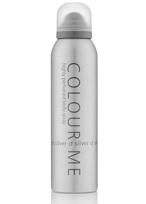 Colour Me Silver 150ml Body Spray
