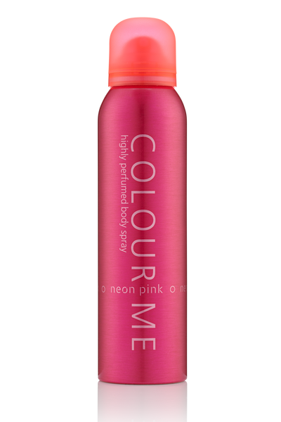 Colour Me Neon Pink 150ml Body Spray