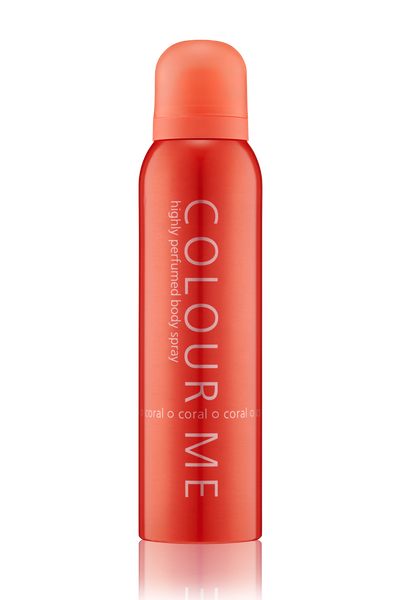 Colour Me Coral 150ml Body Spray