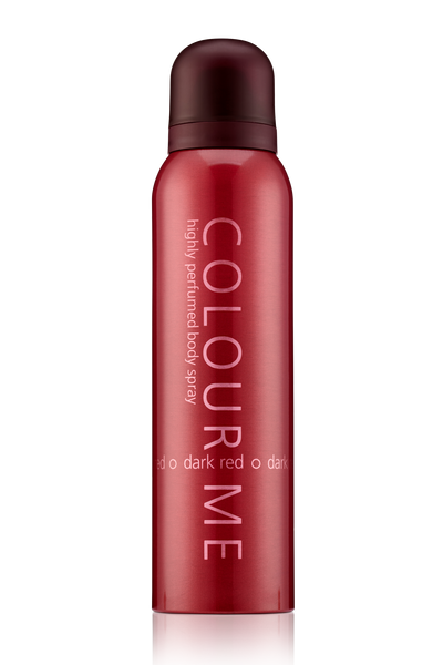 Colour Me Dark Red 150ml Body Spray
