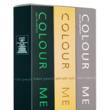 COLOUR ME Dark Green, Homme Gold, Silver Sport - 50ml Triple Pack EDP