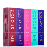 Colour Me Dark Red, Purple, Neon Pink, Aqua, Indigo - 50ml Quin Pack