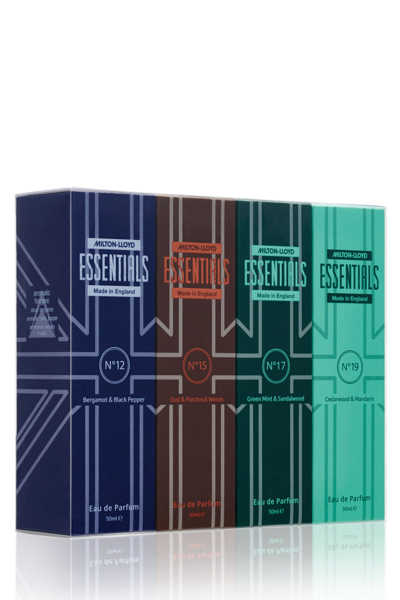 Essentials No12, No15, No17, No19 Quad Pack (4x50)