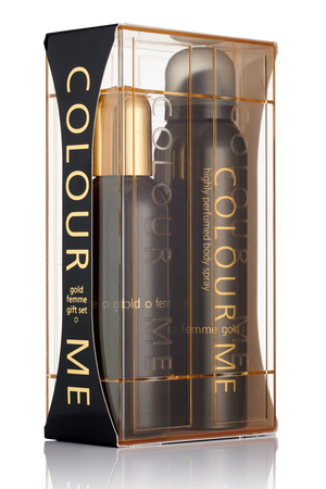 Colour Me Femme Gold Gift Set