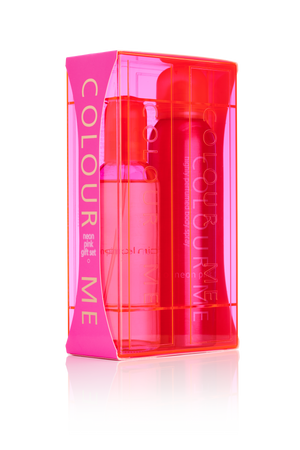 Colour Me Neon Pink Gift Set