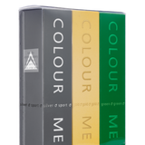 COLOUR ME Silver Sport, Gold Homme, Green - 50ml Triple Set EDP
