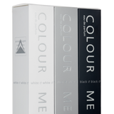COLOUR ME White, Silver, Black - 50ml EDP Triple Pack